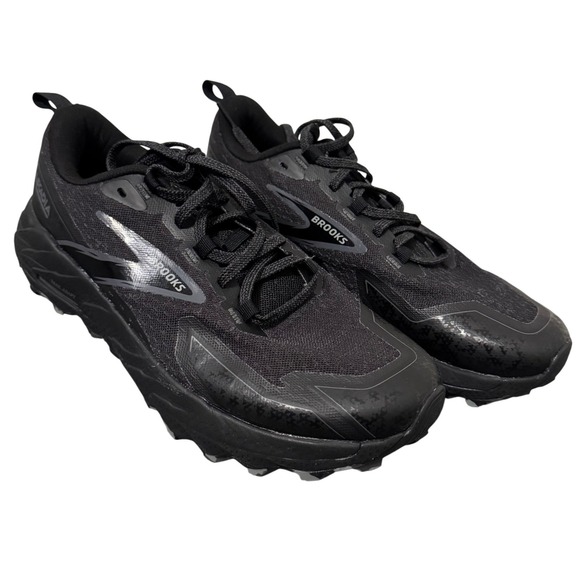 Brooks Cascadia 18 Womens Black Trail Running Shoes Sz 10 B Hiking Gorpcore
